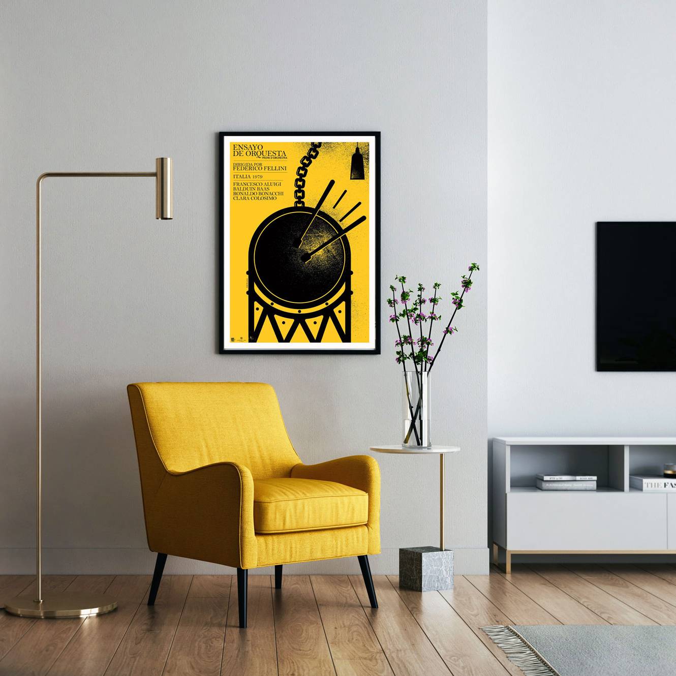 Prova d'Orchestra poster by Raupa