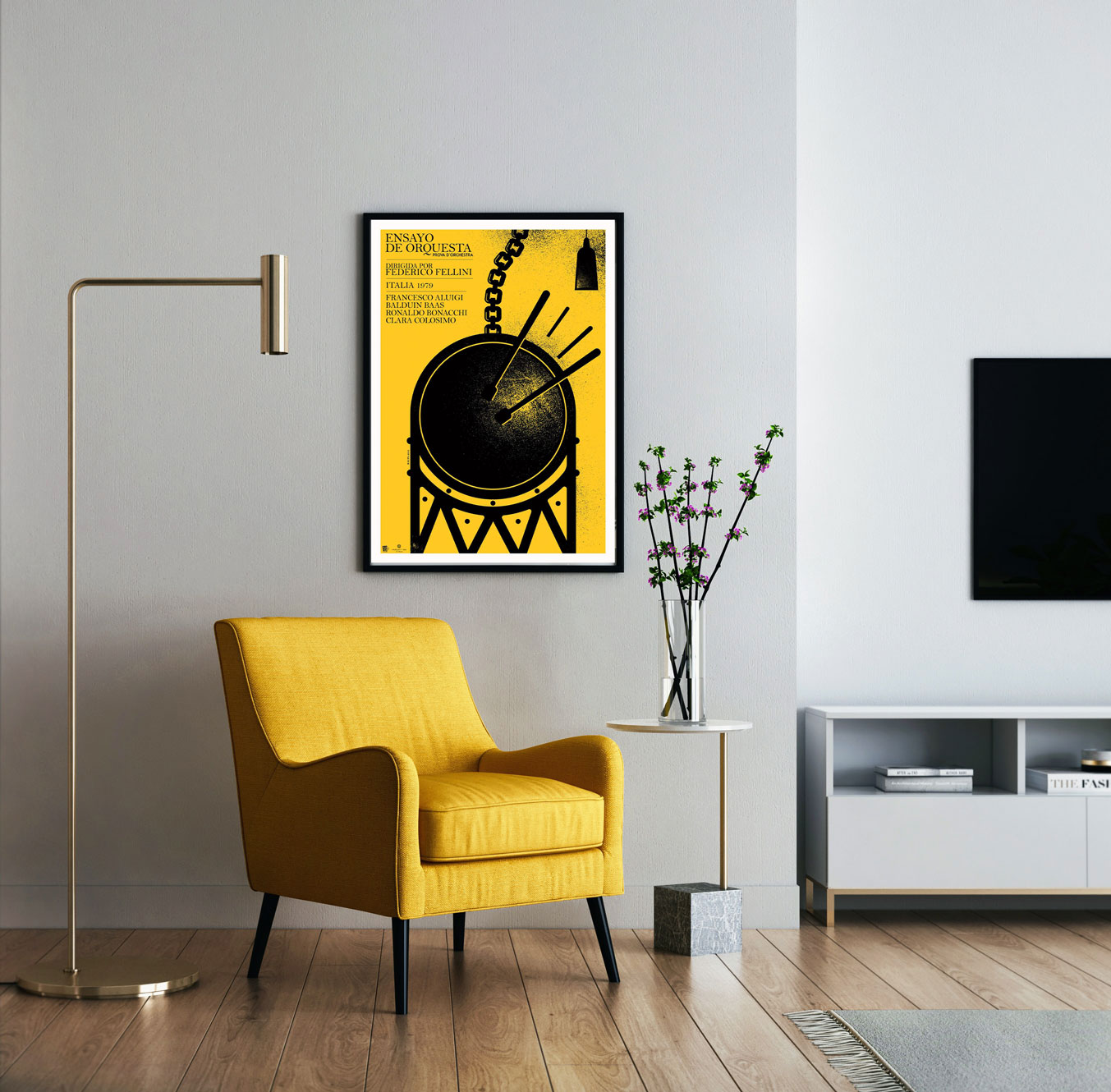 Prova d'Orchestra poster by Raupa
