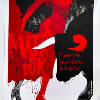 Matador Almodovar Silkscreen Poster