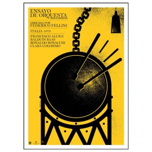 Prova d'Orchestra poster by Raupa