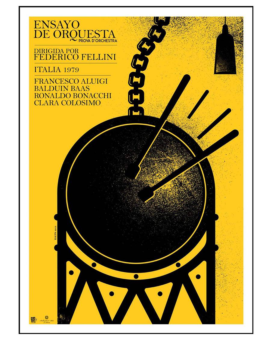 Prova d'Orchestra poster by Raupa