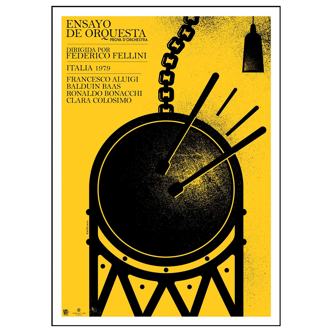 Prova d'Orchestra poster by Raupa