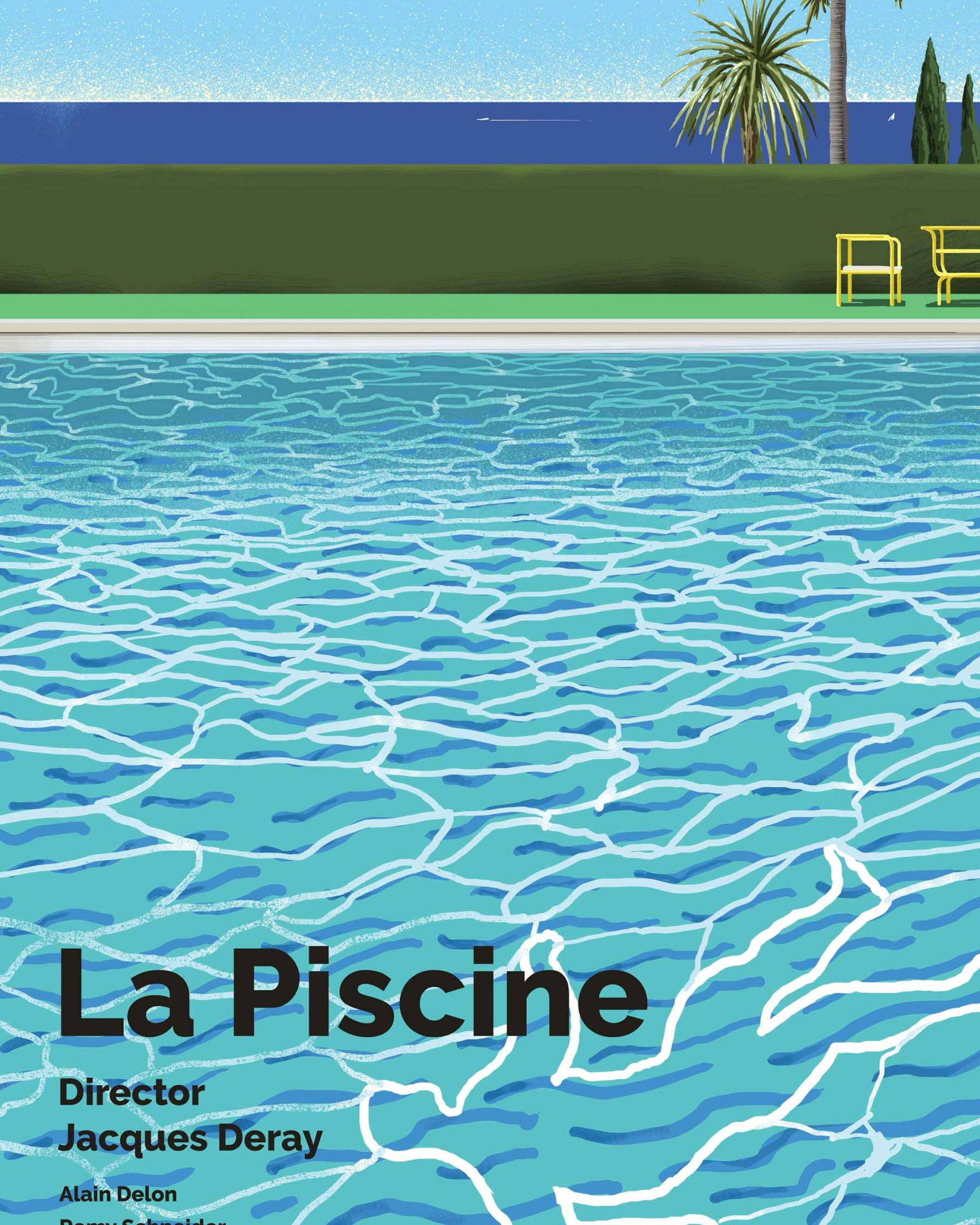 Jacques Deray's La Piscine Film Poster